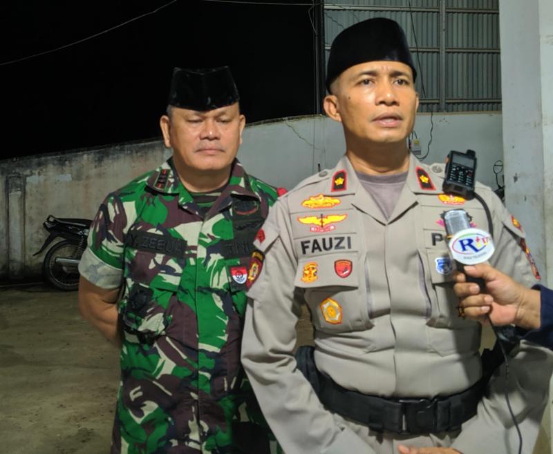 Pawai Takbir Masyarakat Desa Pangkalan Baru Meriah
